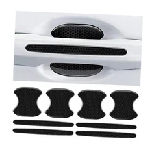  8Pcs Car Door Handle Bowl Sticker, Reflective Car Door Handle Paint Scratch 