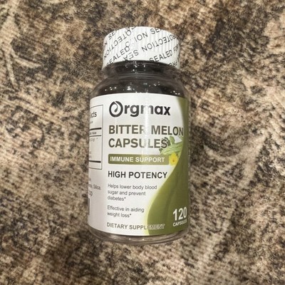 Orgmax Bitter Melon Extract Capsules - Weight Management, Blood Sugar Balance