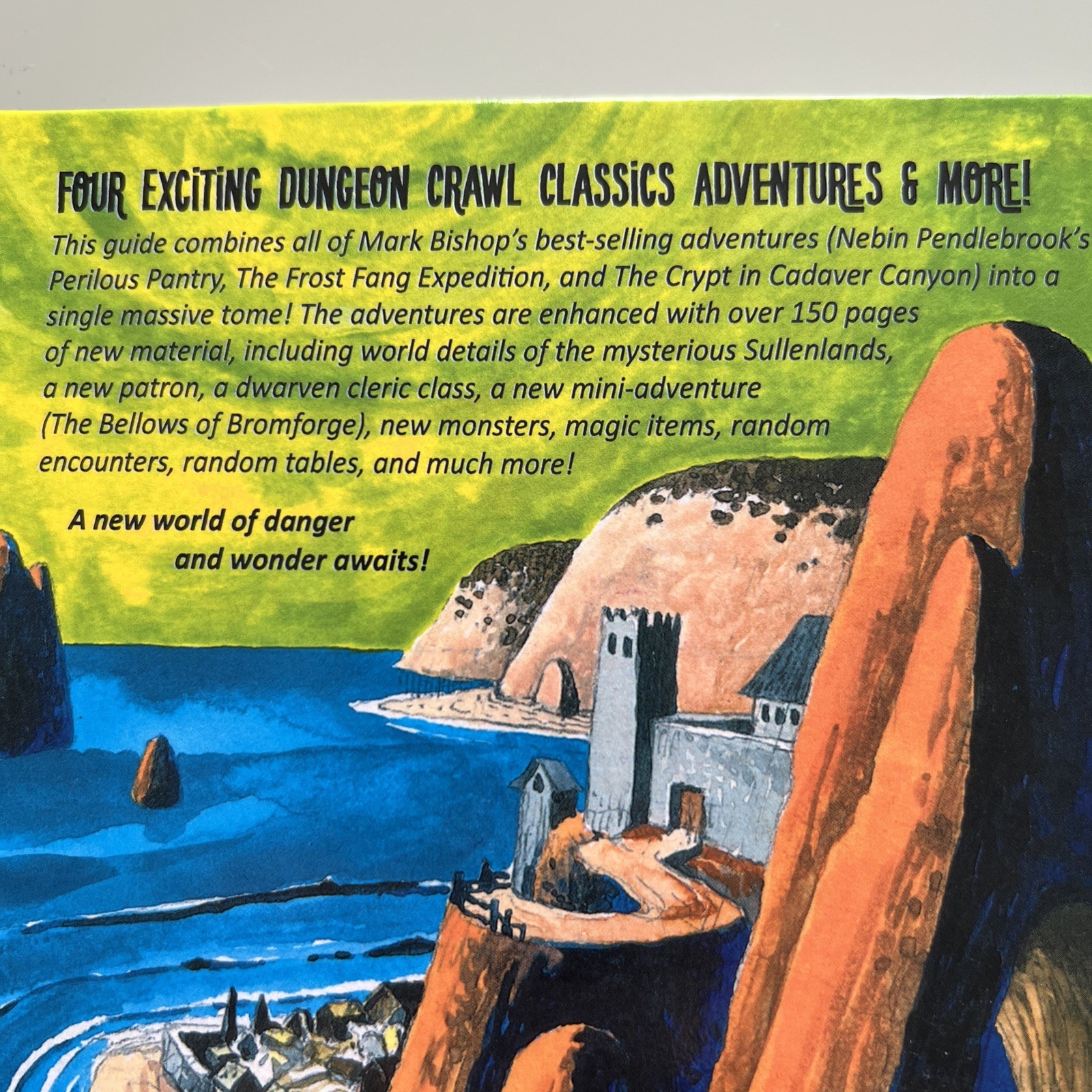 Purple Sorcerer Games RPG Sullenlands Adventure Omnibus and Guide VG+/NM