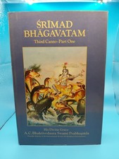 SRIMAD BHAGAVATAM: CANTO 3, primera parte - tapa dura - cubierta antipolvo usada