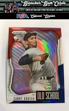 2021 Panini Prizm OS-7 Sandy Koufax Old School Red/White/Blue Prizm