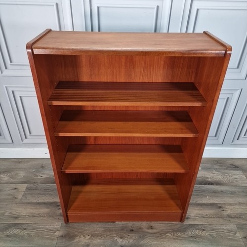 Retro Vintage Teak Wooden Bookcase Book Shelf / Shelves Shelving - Mid Century - Picture 3 of 24