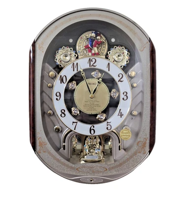 Seiko Melodies in Motion Collector's Edition Swarovski Crystal Clock WORKS 2007 - Image 1 of 4