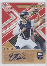 2019 Elite Extra Edition 18U National Team Signatures Red Drew Romo Auto a3i