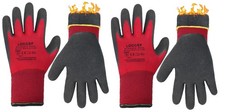 2 Pairs LOCCEF Winter Work Gloves for Men and Women, Cold Size S 7/S