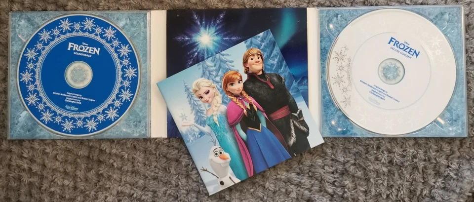 Frozen - 2-Disc Deluxe Edition Soundtrack (Double CD Digipak With Lyric Book) - Image 3 of 4