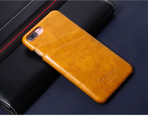 Guaina per Apple IPHONE 8 Plus 5.5 Con 2 Porta Carte Hardcase Morbido Tocco - Foto 2 di 4