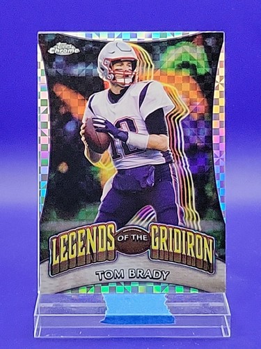 Tom Brady 2024 Topps Chrome X-Fractor Legends Of The Gridiron SP 🔥 Patriots