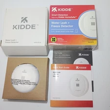 Kidde Smart Water Leak and Freeze Detector, Wi-Fi Enabled, Battery Operated