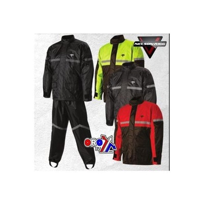 Nelson Rigg Stormrider Regenanzug Bk/rd Med, Nelson-rigg schwarz/rot, SR-6000-ROT-02