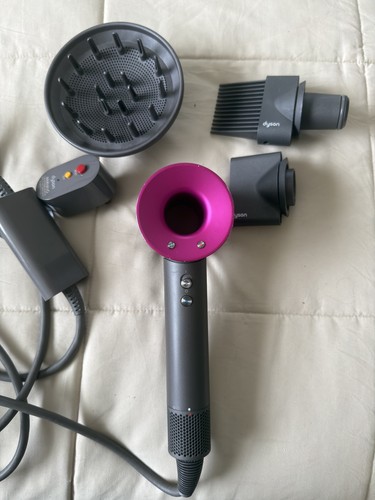 Dyson Supersonic Origin Hair Dryer | Iron/Fuchsia l 