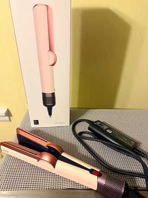 Dyson Airstrait HT01 Wet-to-Dry Hair Straightener, Ceramic Pink, 1600W Electric