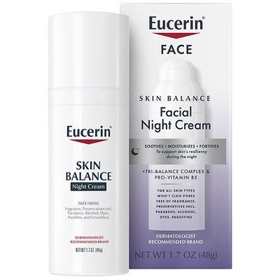 Eucerin  Skin Balance  Facial Night Cream  1.7 oz