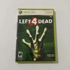 Left 4 Dead (Microsoft Xbox 360, 2008) Complete With Manual