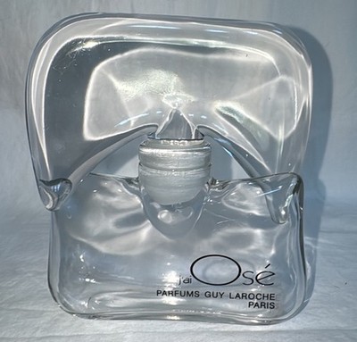 Vintage J' AI OSE BY GUY LAROCHE Parfum PARIS FRANCE FACTICE Crystal Bottle 5 