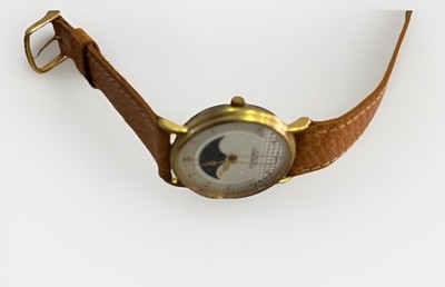 Quemex Quartz Calendar Moon Phase Quartz Watch Hour Unisex 