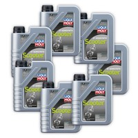 7X Motorbike 2T Semisynth Scooter Street Liqui Moly 1621 MotoröL Motor ÖL