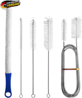 5X Reinigungsset BüRste, Pfeifenreiniger BüRste,Shisha Reinigungsset