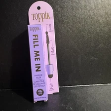 Toppik Fill Me In Hairline Filler 0.17oz 3-in-1 Keratin Argan Fiber New