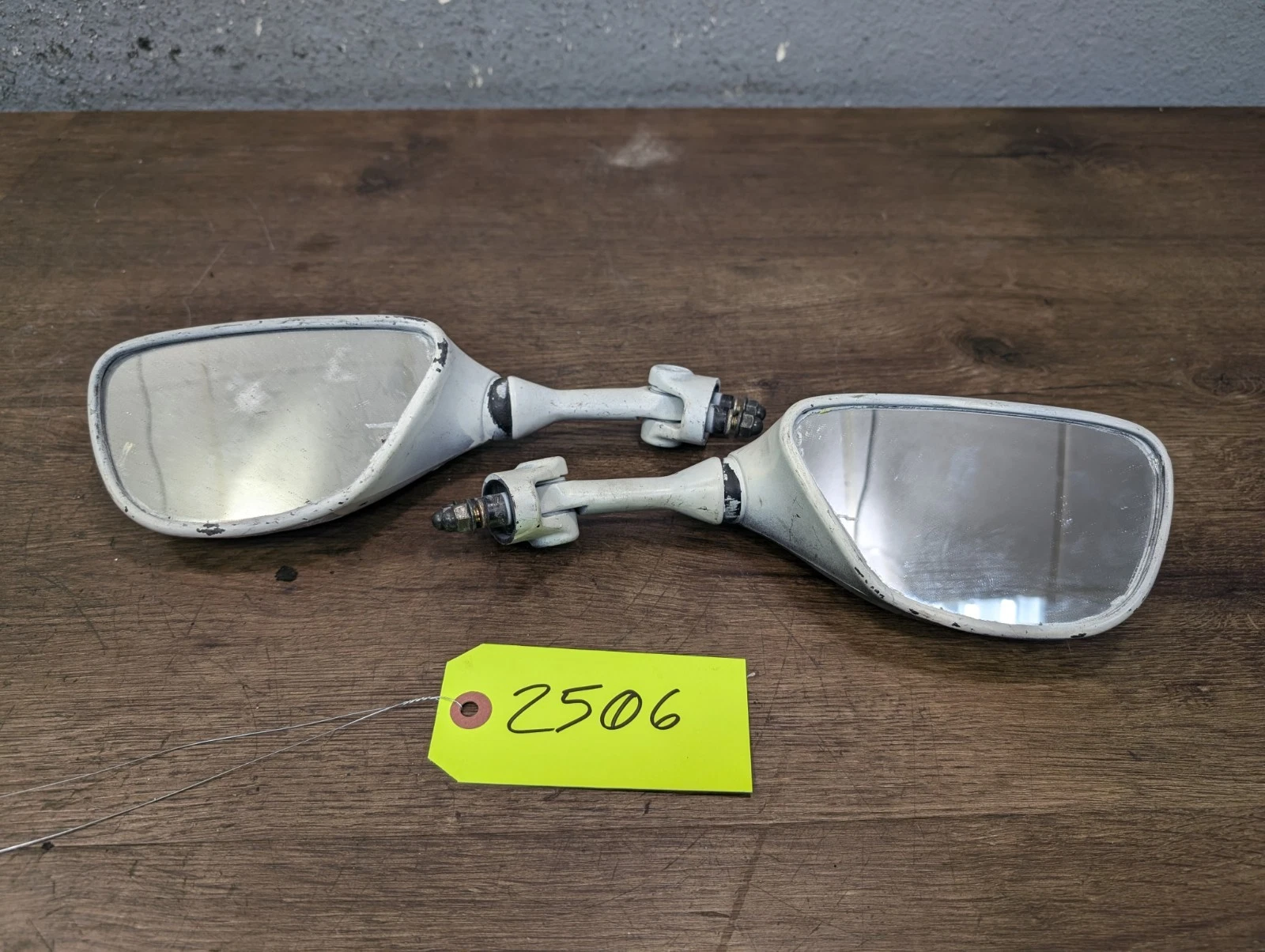 Kawasaki ZX6R ZX636 ZX600 2003-2004 OEM Mirror Pair Assy