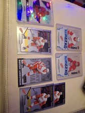 Red Wing hockey cards #ed