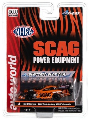 AUTO WORLD '24 NHRA REL. 1 FUNNY CAR TIM WILERSON SCAG FITS AFX SC405