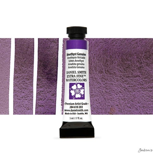 Daniel Smith : Primatek Watercolour Paint : 5ml : Amethyst Genuine - Picture 1 of 3