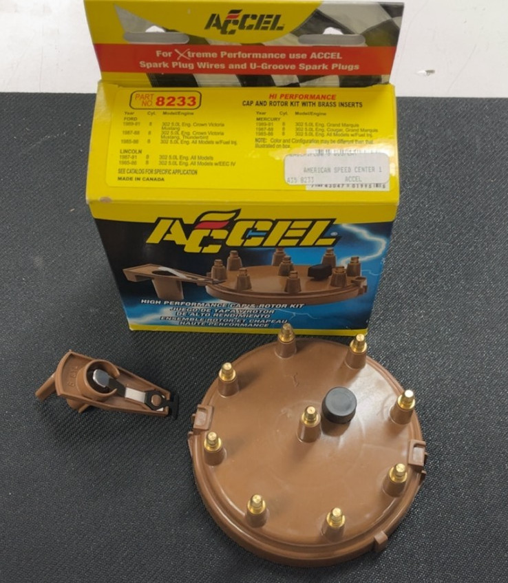 8233 Accel Distributor Cap for F150 Truck F250 E150 Van E250 Grand Marquis Ford