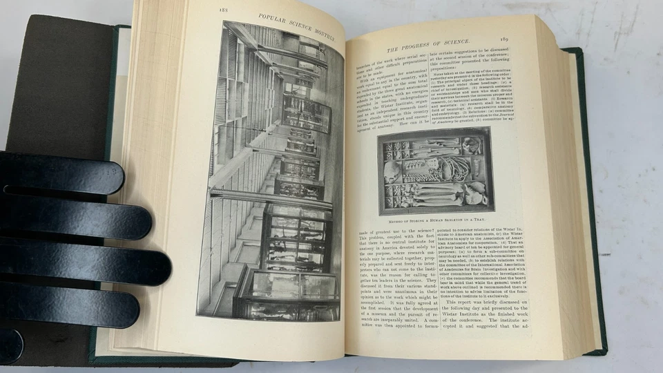 Bound Magazine: Popular Science Monthly: May to December 1905 - Image 4 of 4