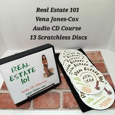 Real Estate 101 Course Audio CD - Vena Jones-Cox - Scratchless Discs Realtor