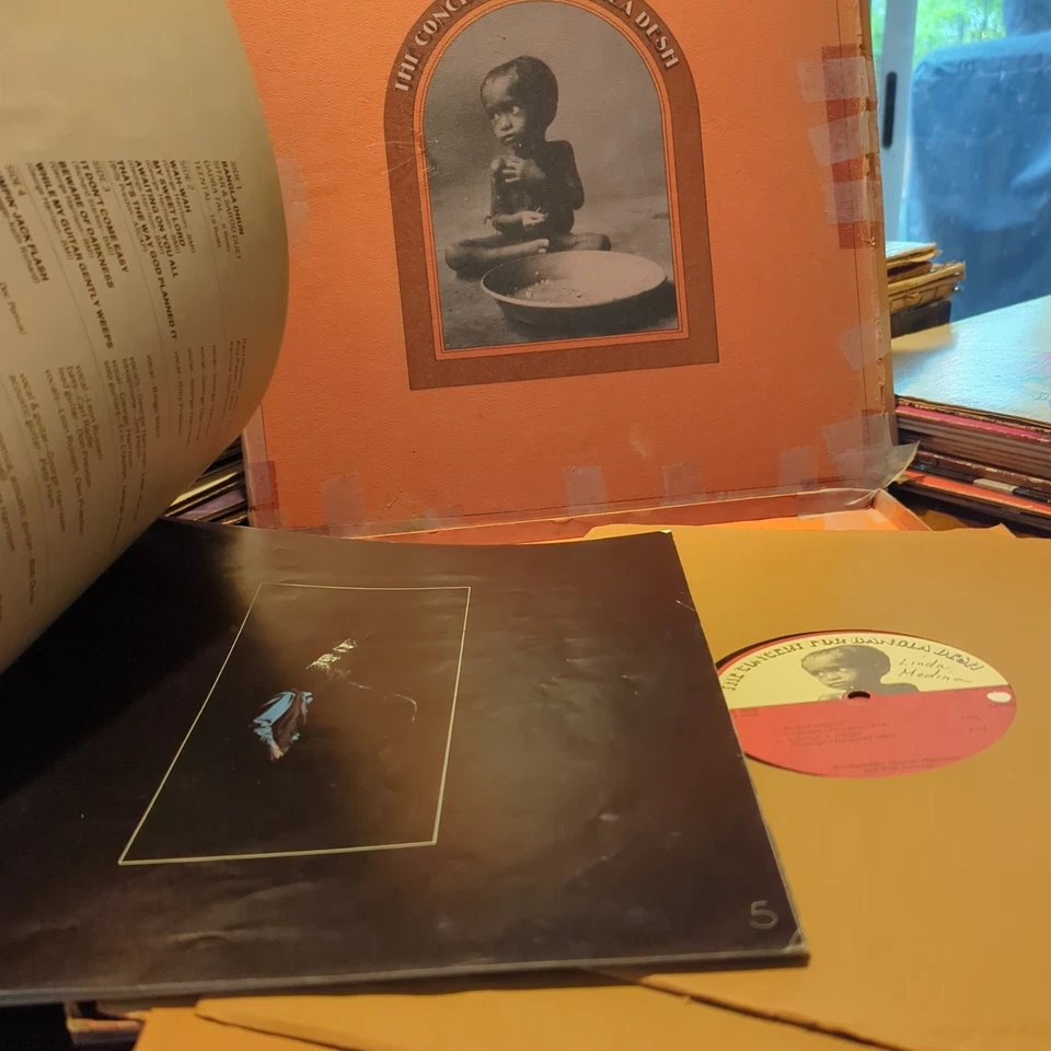 George Harrison - The Concert for Bangla Desh 3LP Box Set w/book Mint STCX3385 - Image 3 of 4