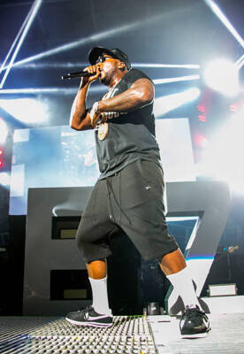 Jeezy at the Under the Influence of Music Tour at DTE Energy Mus- 2014 Photo 26