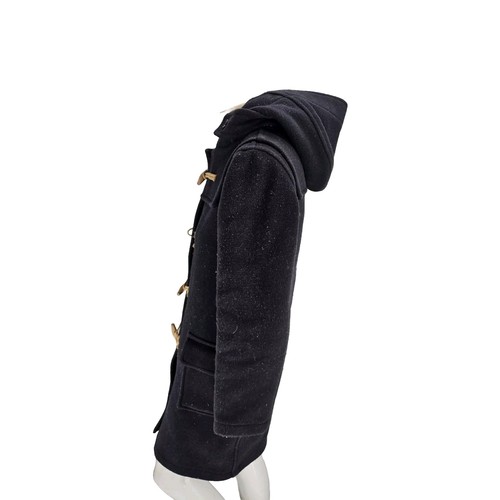 Montgomery England Women's Coat Small Navy Blue Italian Wool Duffle Toggle... - Picture 5 of 8