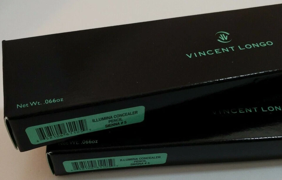 Vincent Longo Illumina Concealer Pencil Sienna #5 with Sharpener~Lot of 2~NEW. - Image 3 of 4