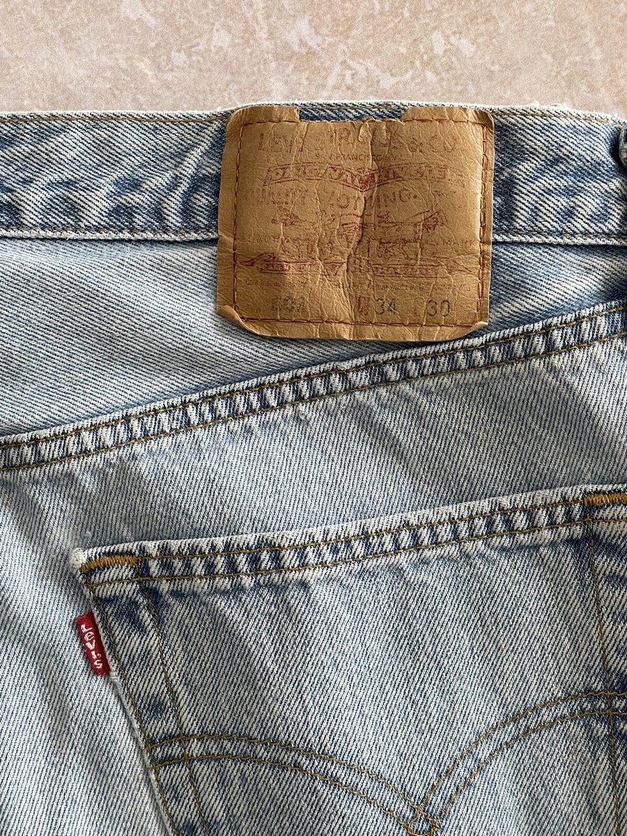 Vintage Levi's 501 0134 Denim Jeans (34x30) Made in USA Vintage Levi's 501 0134 Denim Jeans (34x30) Made in USA
