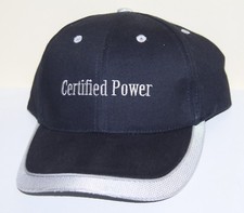Certified Power cap hat blue baseball trucker snapback