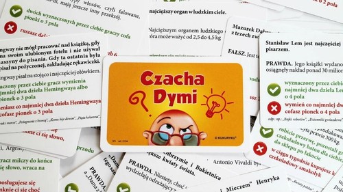 Czacha Dymi Polska Gra Planszowa Towarzyska Rodzinna Board Game Po Polsku Gift - Picture 6 of 6