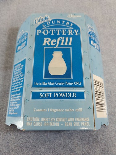 5 Glade Country Pottery Sachet Refills Soft Powder Home Scent - Discontinued - Picture 3 of 4