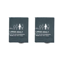 2Pc New NIBP CUFFS Large-Adult For Patient Monitor/Blood Pressure Monitor