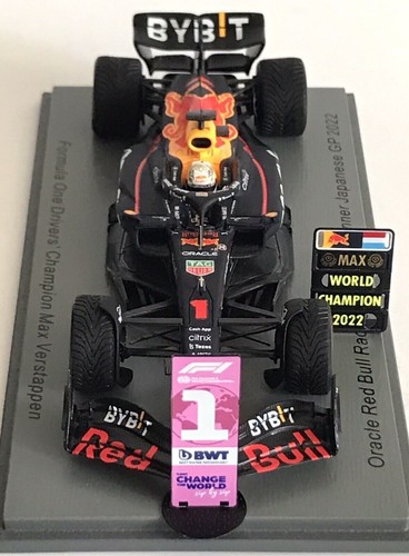 Model Car 1:43 Spark F1 Formula 1 Red Bull RB18 Verstappen Japanese GP 2022 - Picture 8 of 13