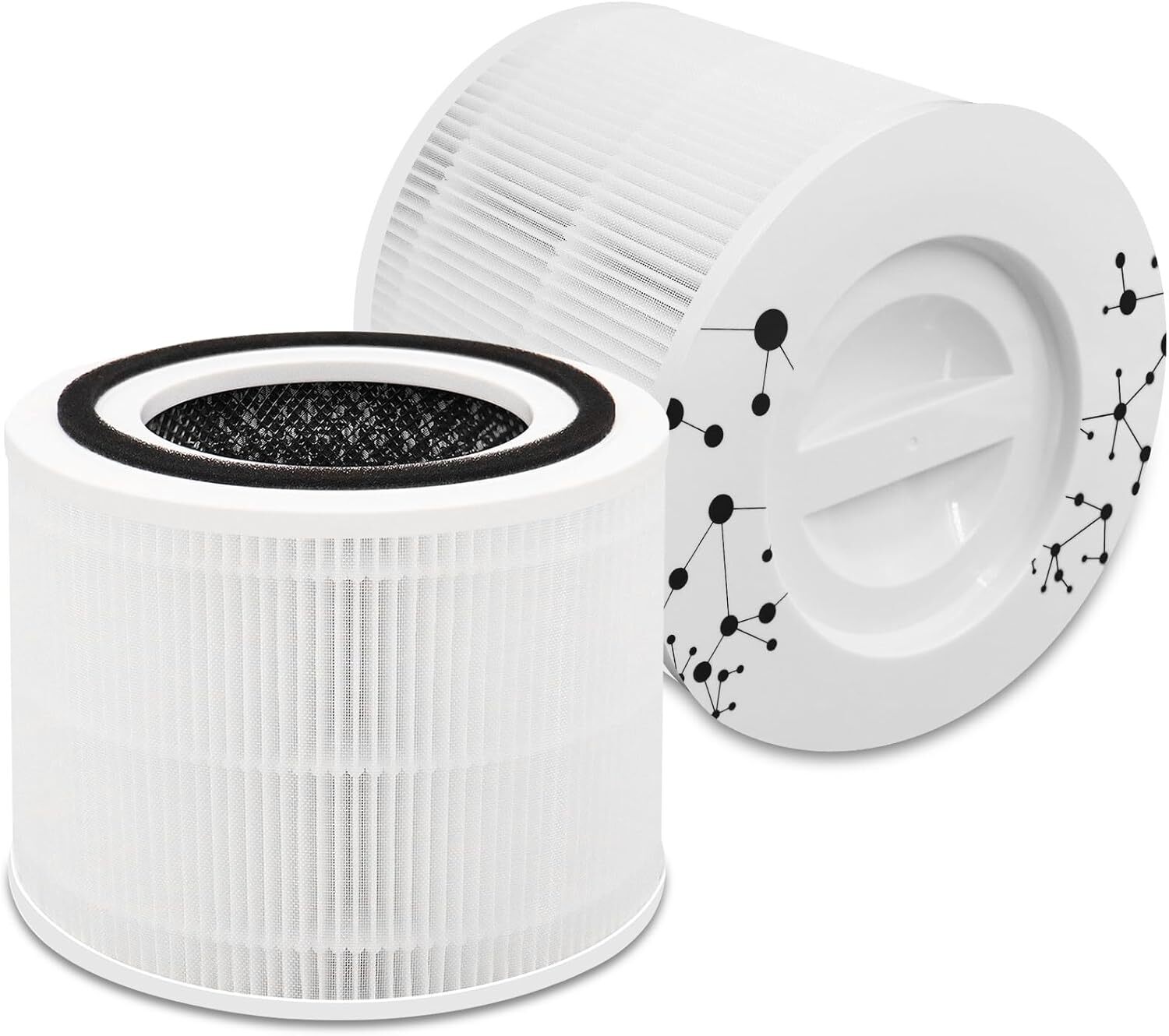 2 Pack 3-in-1 True Activated Carbon Filter 240 For Puro Air Purifier HP-14 NEW