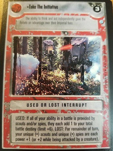 Star Wars CCG Endor SINGLES BASICS Select Choose NrMint-MINT SWCCG - Picture 127 of 133