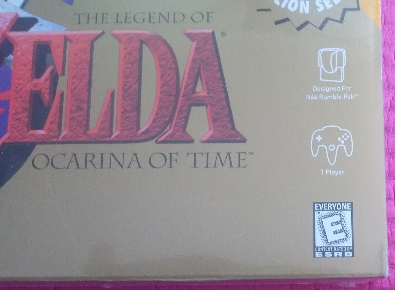 The Legend of Zelda: Ocarina of Time (Player's Choice) - VF+ Sealed, Lot  #97168