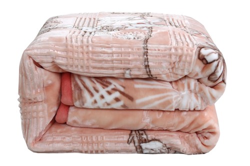 2 Ply Fleece Bed Blanket 12LB Soft Heavy Reversible Korean Style Raschel Blanket - Picture 54 of 54