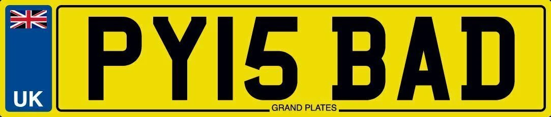 Py number plate deals