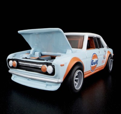 ミニカー Hotwheels Datsun 510 Gulf RLC 2022 Hot Wheels RLC Exclusive '71 Datsun 510 Gulf Deco NEW