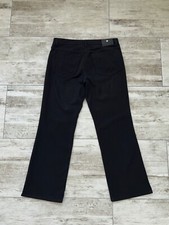 Womens Versace Jeans Couture Black Jeans Pants Trousers Polyester Size 30 44