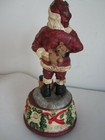 Windsor Collection Musical 8" Santa Claus Plastic Resin Christmas Figure Decor  — photo 8