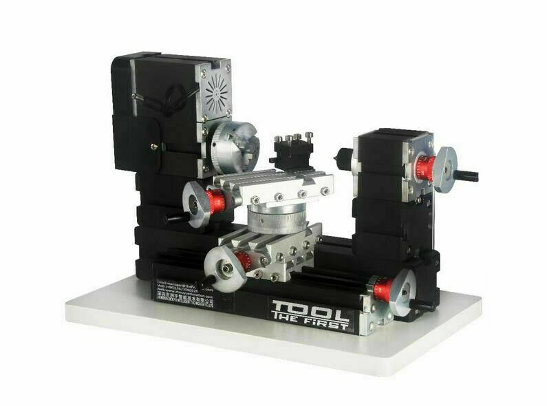 Mini Metal Rotating Lathe Motor DIY Tools High Power Drilling Machine 12000r 60W - Image 2 of 2