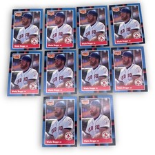 10 Donruss MVP Baseball Cards 1988 Wade Boggs BC-7